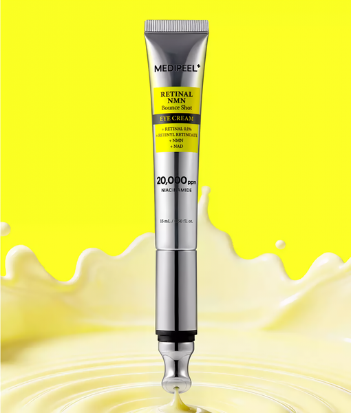 Омолоджуючий крем для очей із вібронаконечником Medi-Peel Retinal NMN Bounce Shot Eye Cream, 15 мл MP003 фото