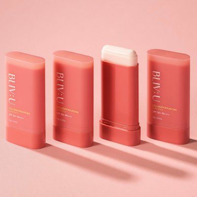 Сонцезахисний стік з колагеном BLIV:U Collagen Bouncing Sun Stick 19 г BU006 фото