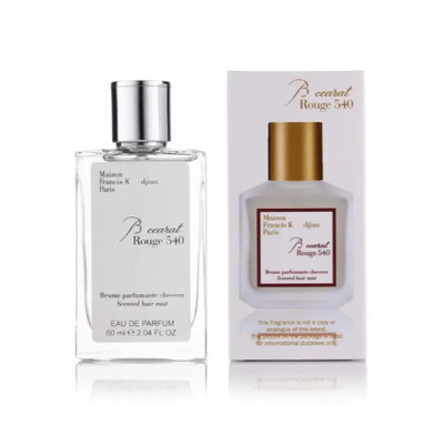 Парфум унісекс Maison Francis Kdjian Bccarat Rouge 540 Scented Hair Mist 60 мл  SN005 фото