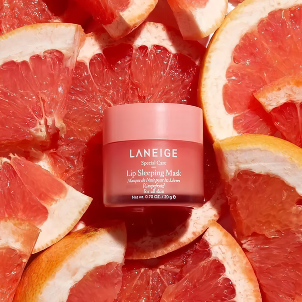 Маска для губ нічна з екстрактом грейпфрута Laneige Lip Sleeping Mask Grapefruit, 20 г L005 фото