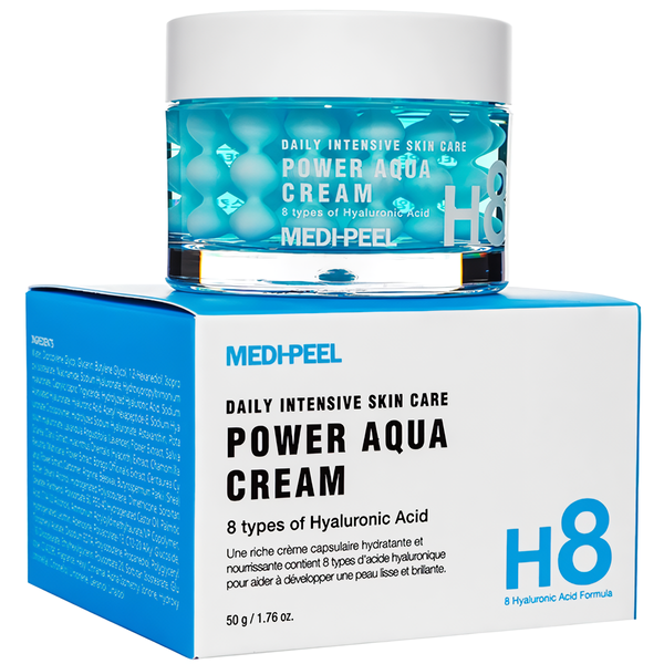 Капсульний крем у кульках Medi-Peel Power Aqua Cream для інтенсивного зволоження шкіри, 50мл MP034 фото