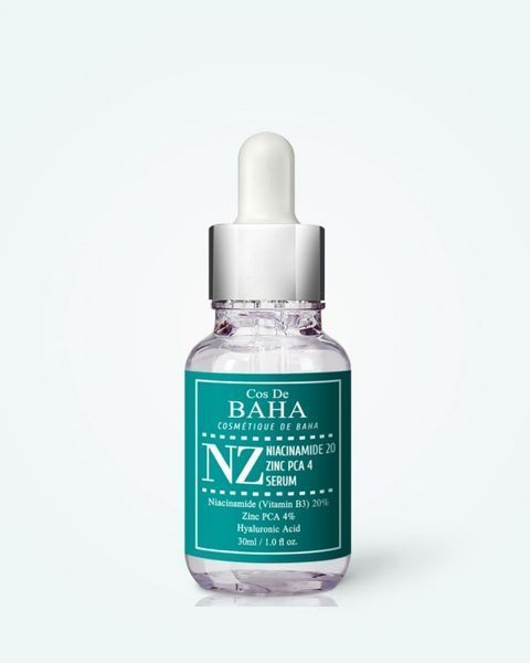 Серум з ніацинамідом та цинком COS DE BAHA Niacinamide 20% + Zinc 4% Serum, 30 мл CDB014 фото