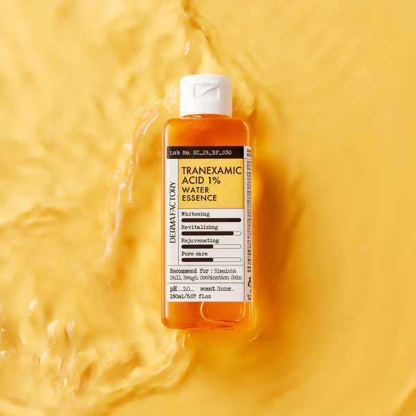Освітлюючий та балансуючий тонер Derma Factory Tranexamic Acid 1% Water Essence, 150 мл DF008 фото