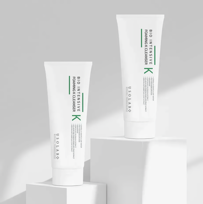 Делікатний засіб для вмивання з вітаміном К USOLAB Bio Intensive Foaming K Cleanser, 120 мл UL010 фото
