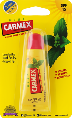 Бальзам для губ "М'ята", у тюбику, SPF15 - Carmex Lip Balm Car001 фото