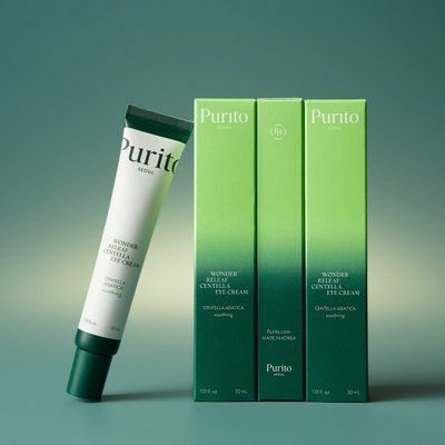 Крем для повік з центеллою та пептидами Purito Seoul Wonder Releaf Centella Eye Cream, 30 мл PS001 фото