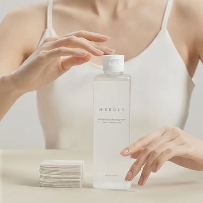 М'яка міцелярна вода для очищення шкіри Needly Mild Micellar Cleansing Water, 390 мл N018 фото