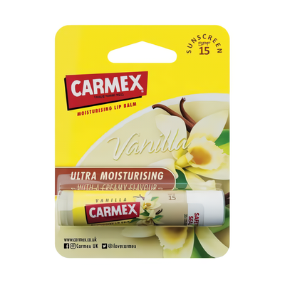 Бальзам-стік для губ Carmex Lip Balm SPF 15 Ваніль Car003 фото