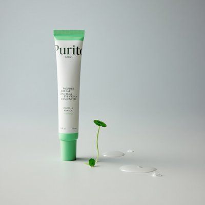 Крем для повік з центеллою та пептидами без ефірних олій Purito Seoul Wonder Releaf Centella Eye Cream Unscented, 30  мл PS002 фото