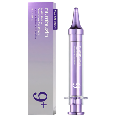 Антивіковий крем для шкіри навколо очей з ретинолом та пептидами Numbuzin No.9 NAD Retinol Volumetox Eye Cream, 10 мл N001 фото