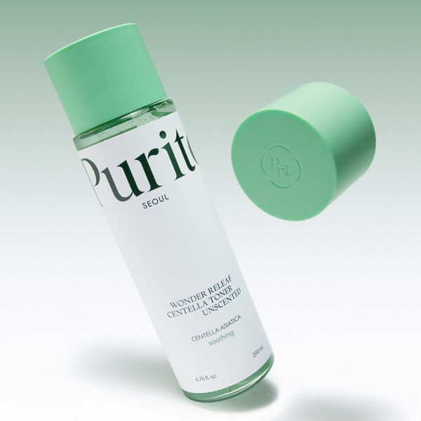Заспокійливий тонер з центелою без ефірних олій Purito Seoul Wonder Releaf Centella Toner Unscented, 200 мл PS004 фото
