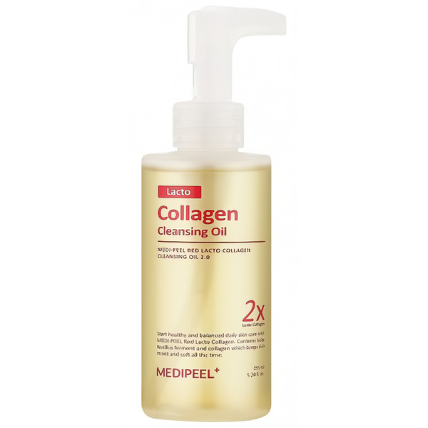 Гідрофільна олія з лактобактеріями і колагеном Medi​-Peel Red Lacto Collagen Cleansing 2.0 Oil 200 мл MP-oil-1 фото