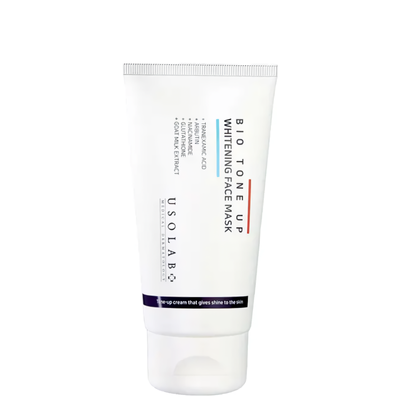 Маска для освітлення та сяяння шкіри обличчя USOLAB Bio Tone Up Whitening Face Mask, 50 мл UL018 фото