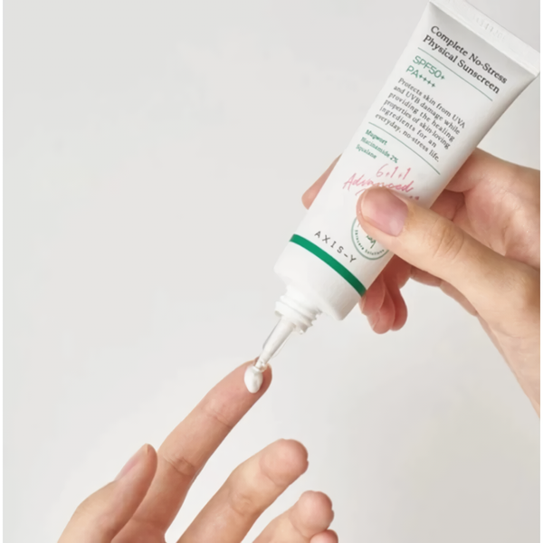 Сонцезахисний крем із фізичними фільтрами &mdash; AXIS-Y Complete No-Stress Physical Sunscreen SPF50+/PA++++, 50 мл AY007 фото