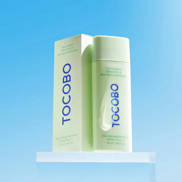 Сонцезахисний серум для чутливої шкіри Tocobo Cica Calming Sun Serum SPF50+ PA++++, 50 мл T001 фото