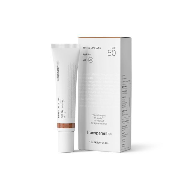 Бальзам для губ з SPF 50 Transparent-Lab Lipgloss TERRACOTTA TL016 фото