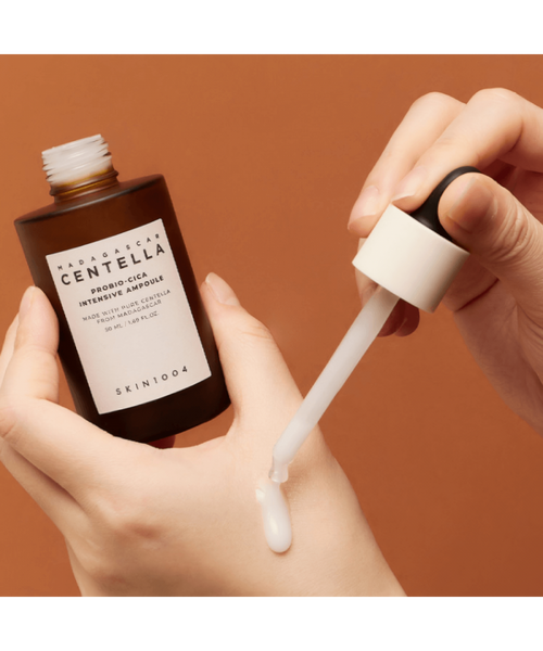 Ампула із пробіотиками та центелою SKIN1004 Madagascar Centella Probio-Cica Intensive Ampoule 50 мл SK008 фото