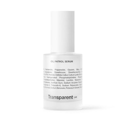 Матуючий серум з ніацинамідом та цинком Transparent-Lab Oil Patrol Serum, 30 мл TL007 фото