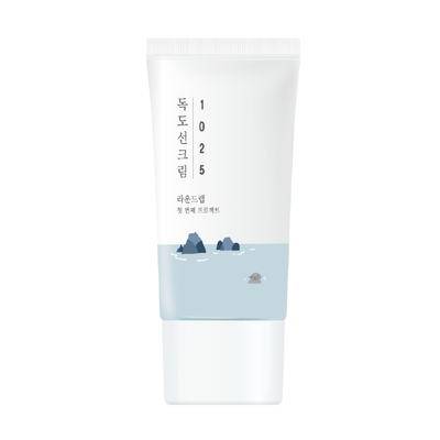 Сонцезахисний крем з морською водою ROUND LAB 1025 Dokdo Sunscreen 50 мл RL039 фото