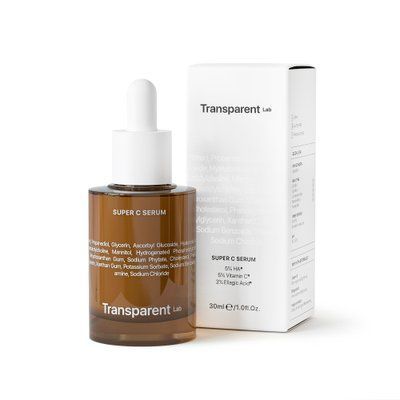 Серум для пружної шкіри з вітаміном С Transparent-Lab Super C Serum, 30 мл TL011 фото