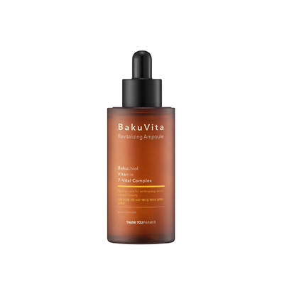 Відновлювальна сироватка з бакучіолом і вітамінами C та E THANK YOU FARMER BakuVita Revitalizing Ampoule, 50 мл TF006 фото