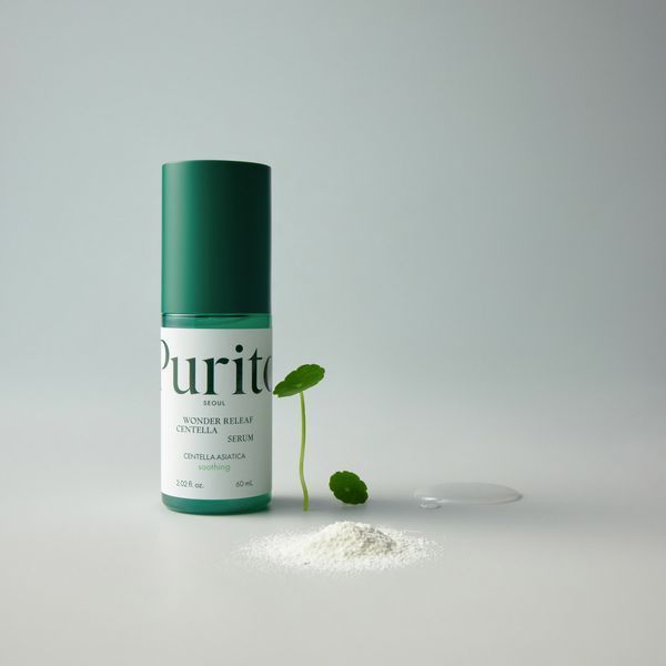 Заспокійлива сироватка з центелою та ніацинамідом Purito Seoul Wonder Releaf Centella Serum, 60 мл PS009 фото
