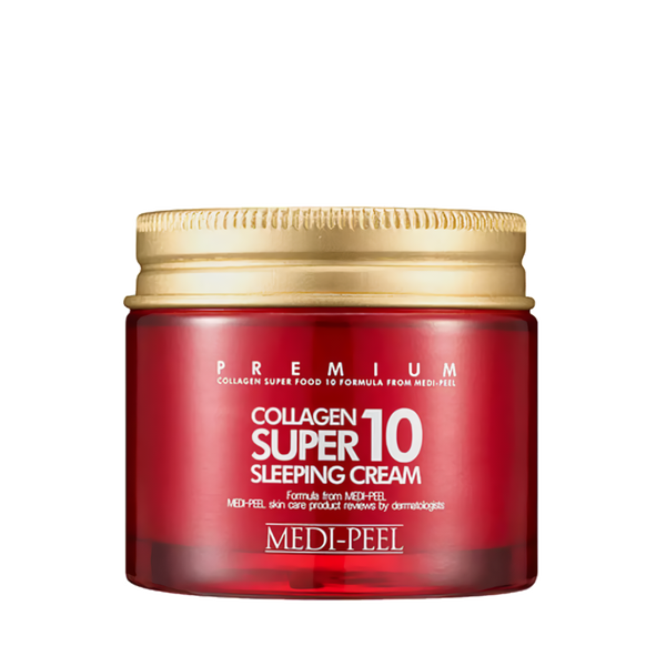 Омолоджуючий нічний крем для обличчя з колагеном Medi Peel Collagen Super 10 Sleeping Cream, 70 мл MP044 фото