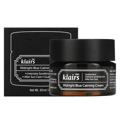 Заспокійливий крем з азуленом Dear, Klairs Midnight Blue Calming Cream, 30 мл DK009 фото